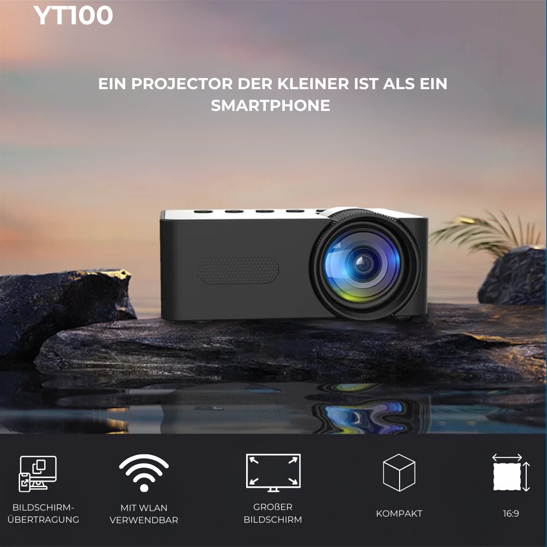 Beamster - Dein portables Mini-Auto-Kino für ein großes Kinoerlebnis